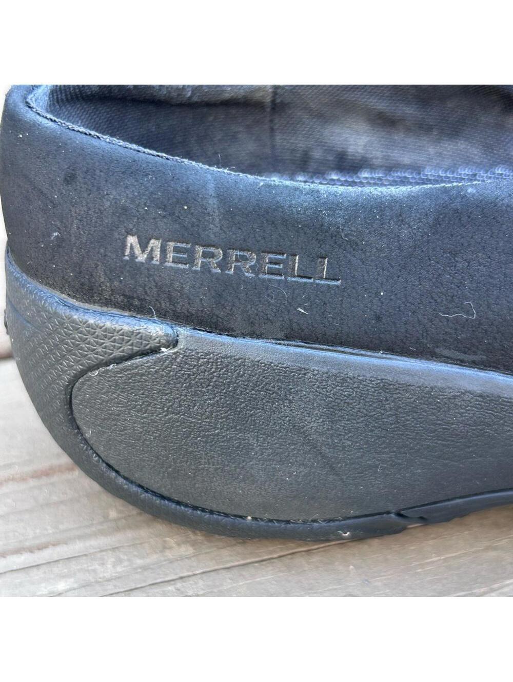 Merrell Black Leather Women’s Encore Tassel Clogs Style #J94624 | Size 8 EU 38.5 - Picture 4 of 9